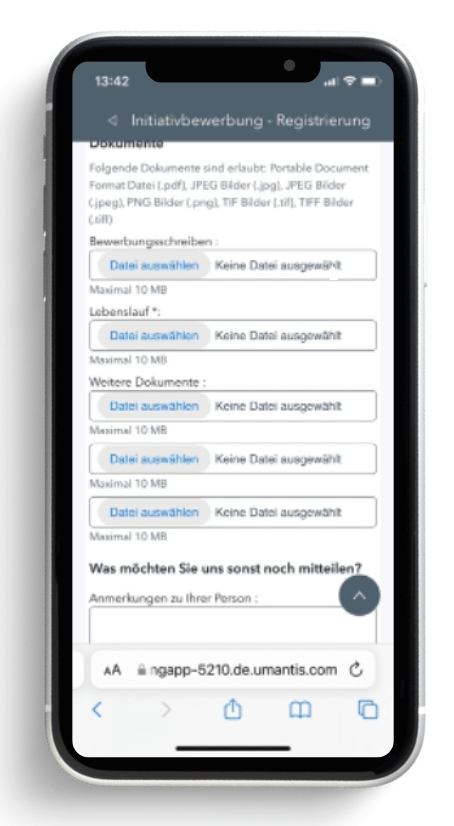 Bewerbungsformulare sollten möglichst niedrigschwellig sein. Im “War for Talents” ziehen Sie sonst den Kürzeren und werden nur schwer an die heiß begehrten Fachkräfte herankommen.