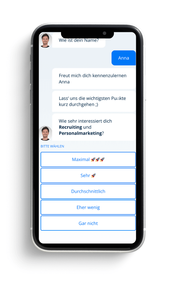 Unterstützen Sie Kandidat:innen deshalb mit einem übersichtlichen und kompakten Bewerbungsformular. Überlegen Sie, welche Informationen Sie in einem ersten Schritt wirklich benötigen und fragen Sie nicht zu viel ab.